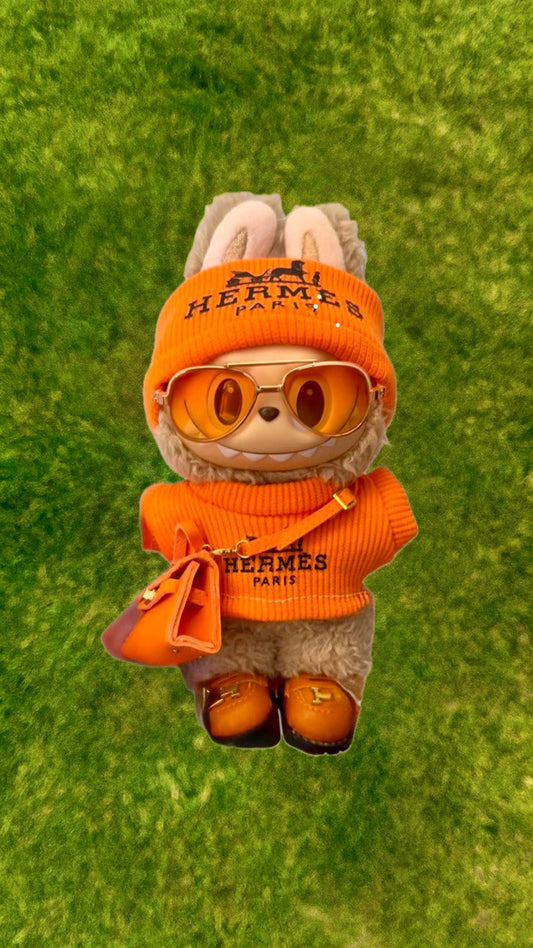 Labubu – Full Hermès Orange