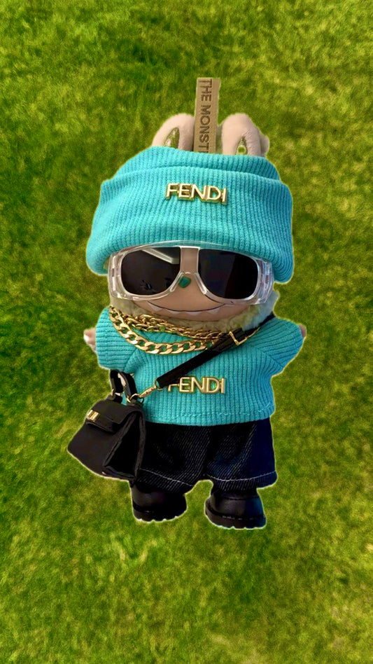 Labubu – Fendi Aqua Edition