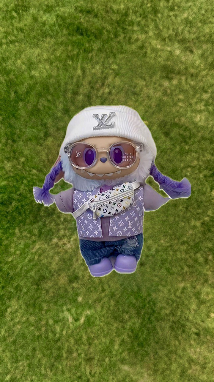 Labubu – Louis Vuitton Purple