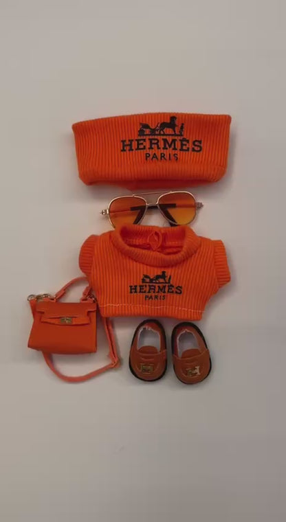 Labubu – Full Hermès Orange