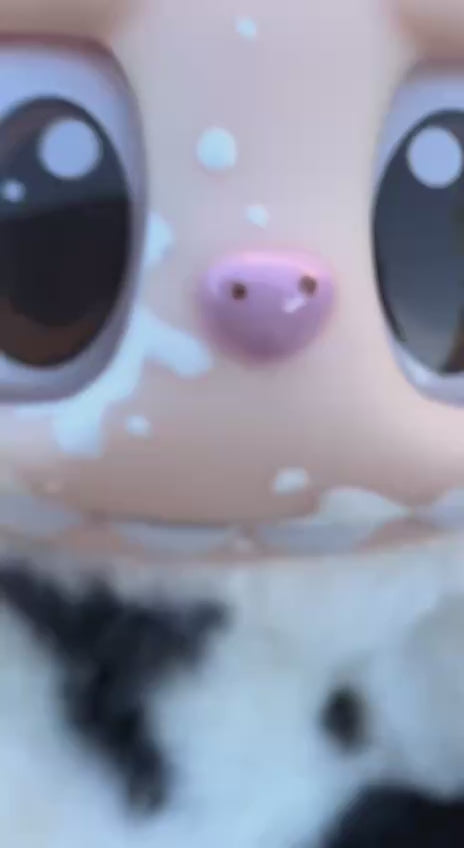 Labubu – Cow 🐄